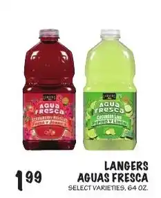 Foodarama Langers aguas fresca offer