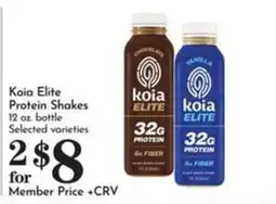 Pavilions Koia Elite Protein Shakes offer