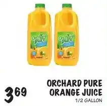 Foodarama Orchard pure orange juice offer