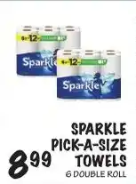 Foodarama Sparkle pick-a-size towels offer