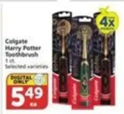 Pavilions Colgate Harry Potter Toothbrush offer