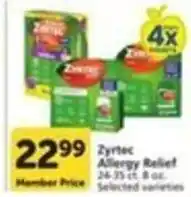 Pavilions Zyrtec Allergy Relief offer