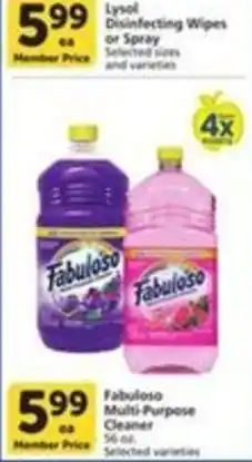 Pavilions Fabuloso Multi-Purpose Cleaner offer