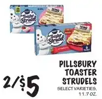 Foodarama Pillsbury toaster strudels offer
