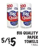 Foodarama Big Quality paper towels offer
