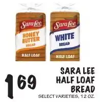 Foodarama Sara Lee half loaf bread offer