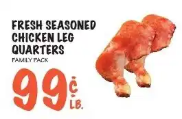 Foodarama Fresh Seasoned Chicken Leg Quarters offer