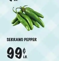 Foodarama Serrano Pepper offer