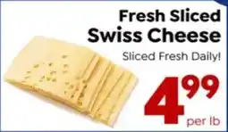 Save a Lot Fresh Sliced Swiss Cheese offer