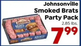 Johnsonville smoked brats party pack
