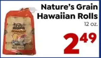 Nature's Grain Hawaiian Rolls