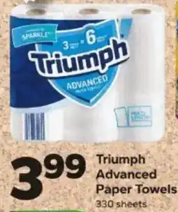 Save a Lot Triumph Advanced Paper Towels offer