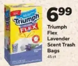 Save a Lot Triumph Flex Lavender Scent Trash Bags offer