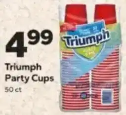 Save a Lot Triumph party cups offer