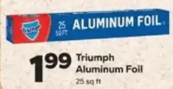 Save a Lot Triumph aluminum foil offer