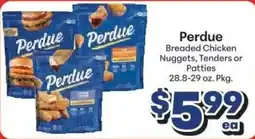Save a Lot Perdue breaded chicken nuggets, tenders or patties offer