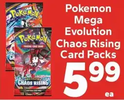 Save a Lot Pokemon Mega Evolution Chaos Rising Card Packs offer