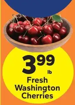 Save a Lot Fresh Washington Cherries offer