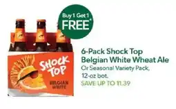 Publix Shock Top Belgian White Wheat Ale offer