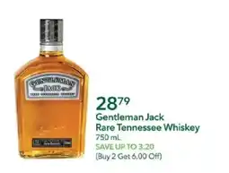 Publix Gentleman Jack Rare Tennessee Whiskey offer