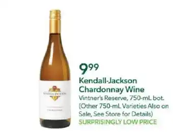 Publix Kendall-Jackson Chardonnay Wine offer