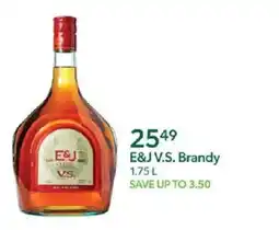 Publix E&J V.S. Brandy offer
