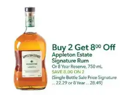 Publix Appleton Estate Signature Rum offer