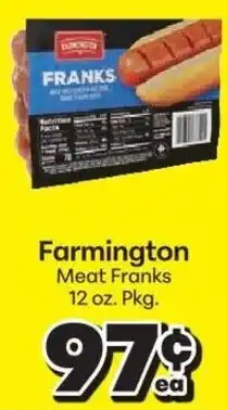 Save a Lot Farmington meat franks offer