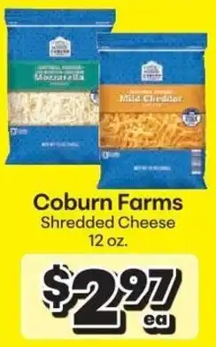 Save a Lot Coburn Farms Shredded Cheese offer