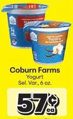 Save a Lot Coburn Farms Yogurt offer