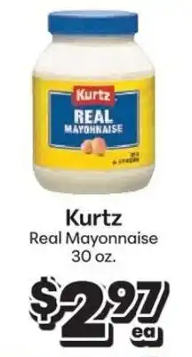 Save a Lot Kurtz Real Mayonnaise offer