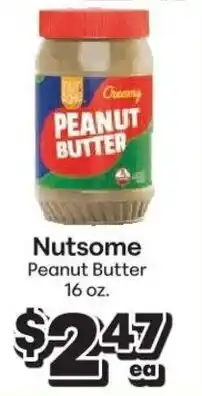 Save a Lot Nutsome Peanut Butter offer