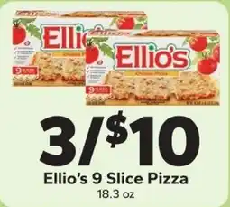 Save a Lot Ellio's 9 Slice Pizza offer