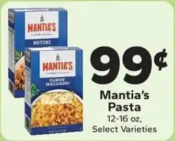 Save a Lot Mantia's Pasta offer