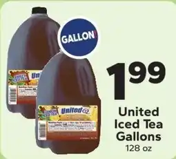 Save a Lot United Iced Tea Gallons offer