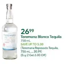 Publix Teremana Blanco Tequila offer