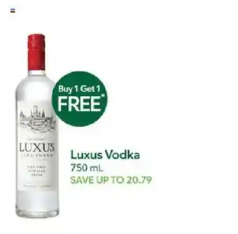 Publix Luxus Vodka offer