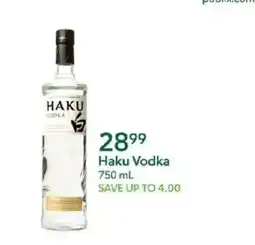 Publix Haku Vodka offer