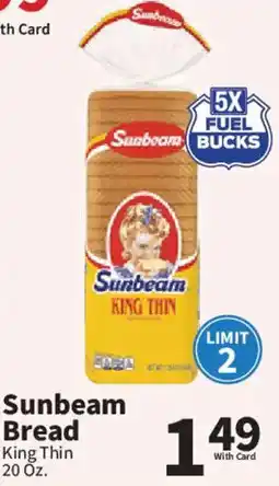 Food City Sunbeam bread king thin offer
