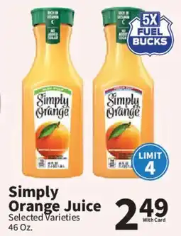 Food City Simply Orange Juice offer