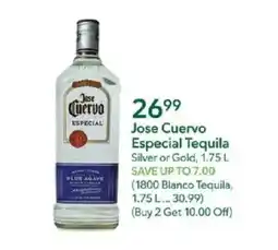 Publix Jose Cuervo Especial Tequila offer