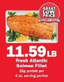 Schnucks Fresh Atlantic Salmon Fillet offer