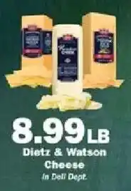 Schnucks Dietz & Watson Cheese offer