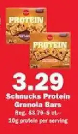 Schnucks Schnucks Protein Granola Bars offer