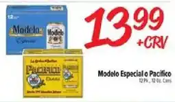 El Super Modelo Especial or Pacifico offer