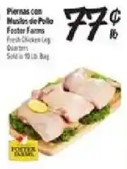 El Super Foster Farms Fresh Chicken-Leg Quarters offer