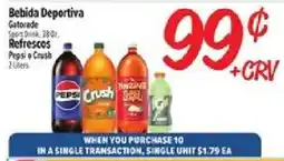 El Super Pepsi or Crush offer