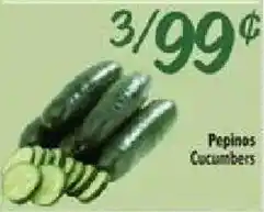 El Super Popinos Cucumbers offer