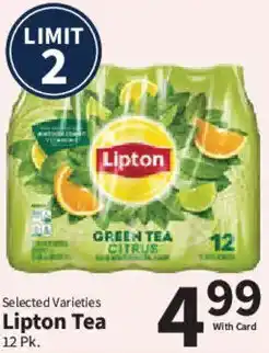 Food City Lipton Tea offer