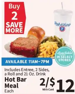 Food City Rob's Hot Bar Meal offer